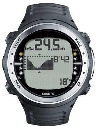 Декомпрессиметр, дайв-компьютер, No Decompression Limit, SUUNTO, UWATEC