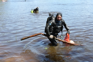 День очистки водоема 2010, дайвинг, подводное снаряжение, подводная охота, батискаф