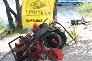 День очистки водоема 2010, дайвинг, подводное снаряжение, подводная охота, батискаф