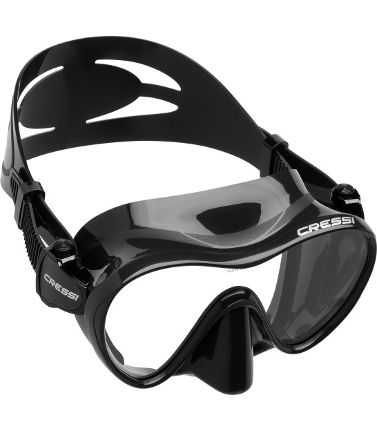 Маска Cressi F1 Frameless чорна - БАТИСКАФ