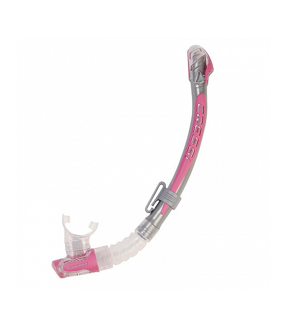 Трубка Cressi Sigma серебристо-розовая