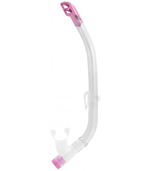 Трубка Cressi Top прозрачно-розовая