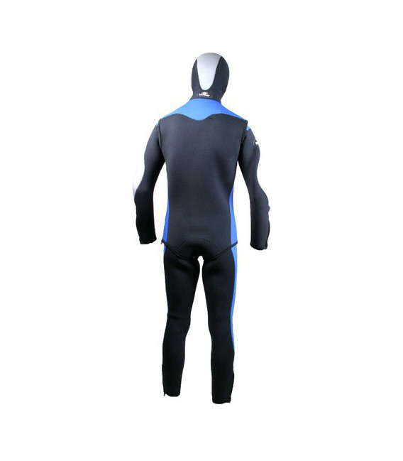 Гідрокостюм Beuchat Fjord жіночий чорно-синій Уценка