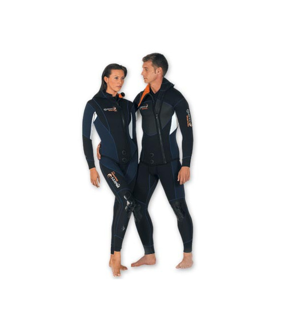 Гідрокостюм Mares Termic Evolution Set 7+5mm чорно-жовтий