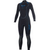 Гідрокостюм Bare Sport Full Lady 5мм жіночий чорно-синій