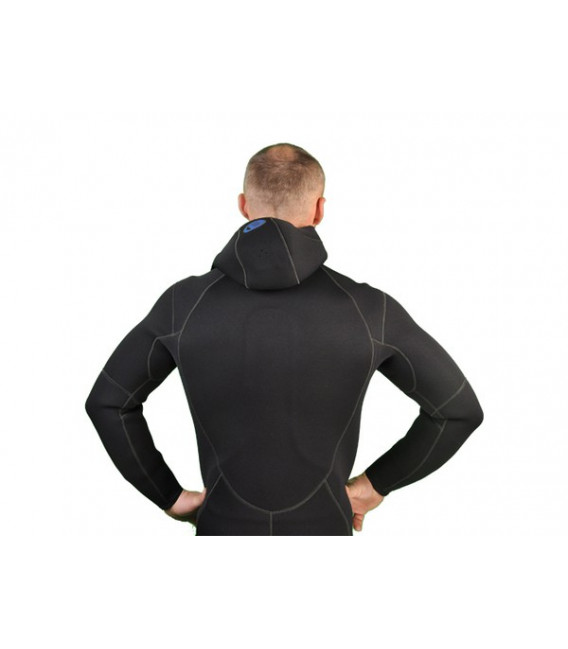 Гідрокостюм Bare Sport Hooded Full 5mm чорно-синій