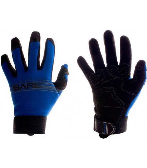 Рукавички Bare Tropic Pro Glove 2мм сині