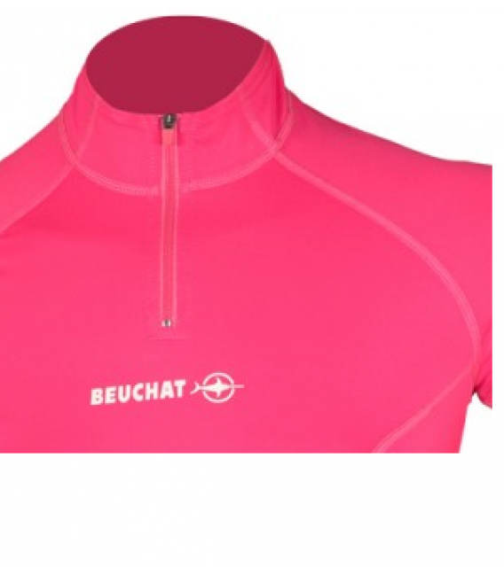 Футболка Beuchat Rash Guard Atoll жіноча рожева