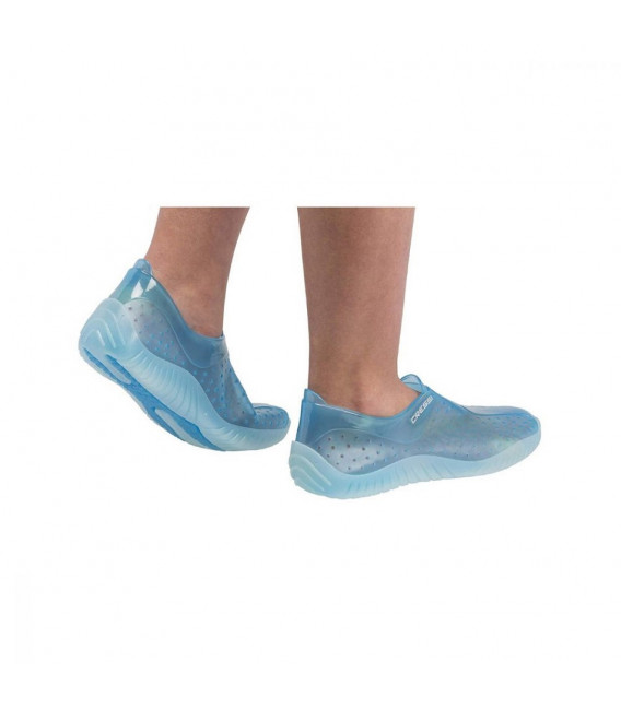 Тапочки Cressi Sub Water shoes гумові блакитні