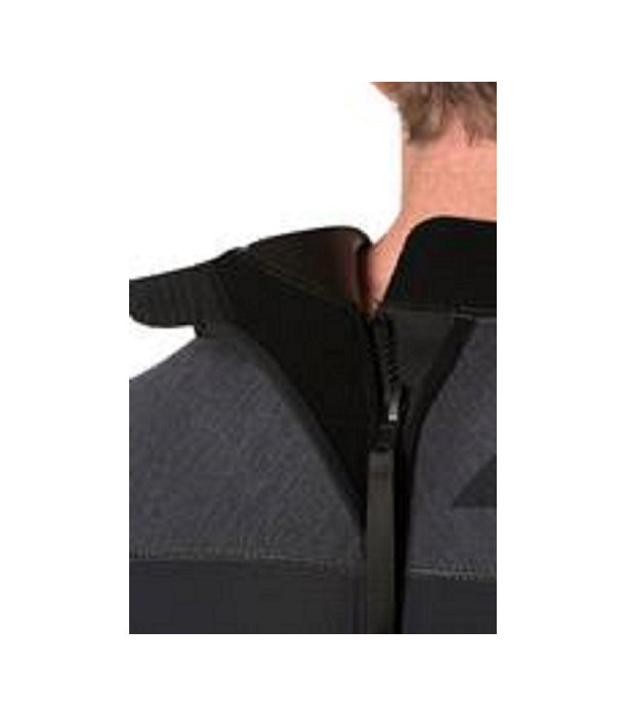 Мокрый мужской гидрокостюм Bare Revel Shorty 2 mm черно-серый