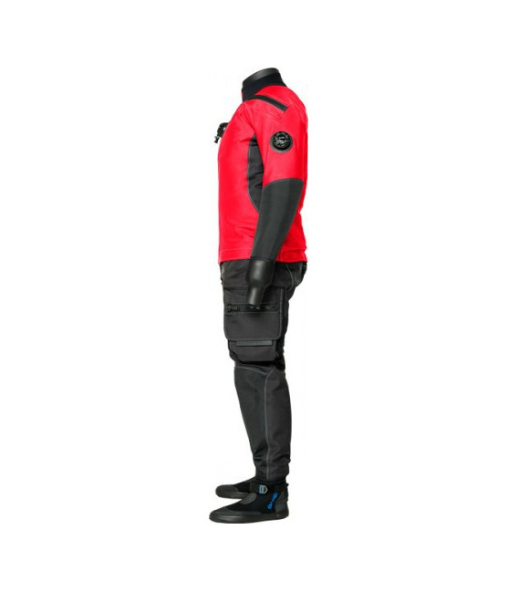 Сухой гидрокостюм Bare X-Mission Evolution Tech Dry Mens красный