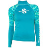 Реглан Scubapro Rash Guard Women бірюзовий