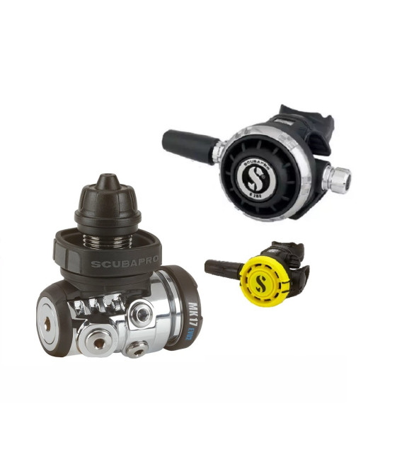 Комплект регулятора Scubapro МК17EVO2 DIN300/G260 + октопус R105