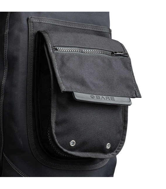 Сухий гідрокостюм Bare Expedition HD2 Tech Dry чорний