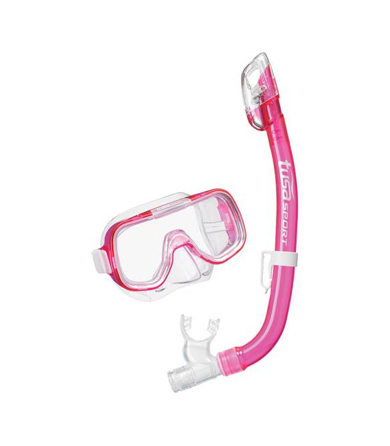 Набор Tusa MINI KLEIO DRY JUNIOR прозрачно-розовый