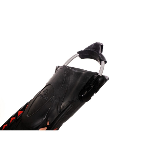 Ласти Beuchat Power Jet з пружинним ремінцем чорні