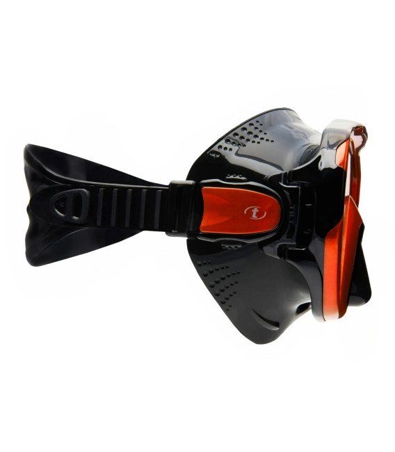 Маска Tusa FREEDOM HD черно-оранжевая