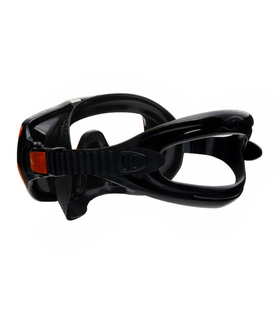 Маска Tusa FREEDOM HD чорно-помаранчева