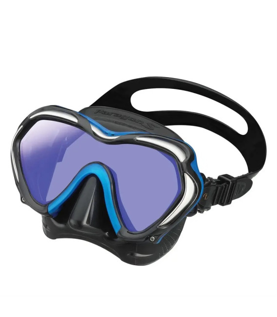 Маска Tusa PARAGON S чорно-синя