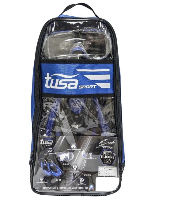 Набір Tusa VISIO TRI-EX TRAVELSET синій