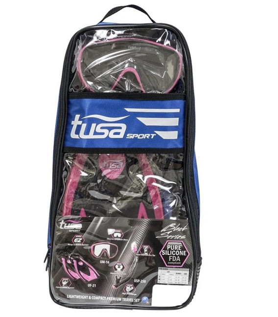 Набор Tusa SERENE TRAVELSET розовый