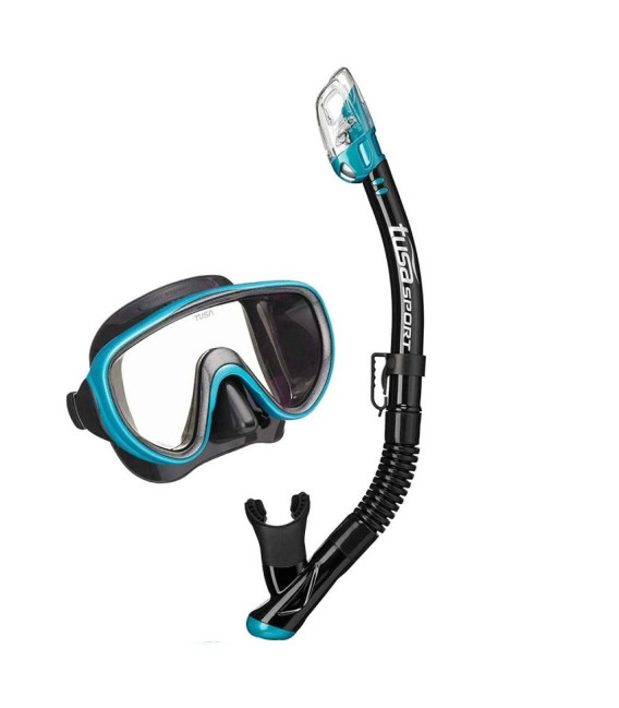 Набор Tusa SERENE COMBO черно-бирюзовый