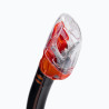 Трубка Tusa HYPERDRY ELITE 2 черно-оранжевая