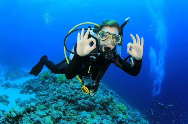 Дайвинг - знаки и жесты под водой