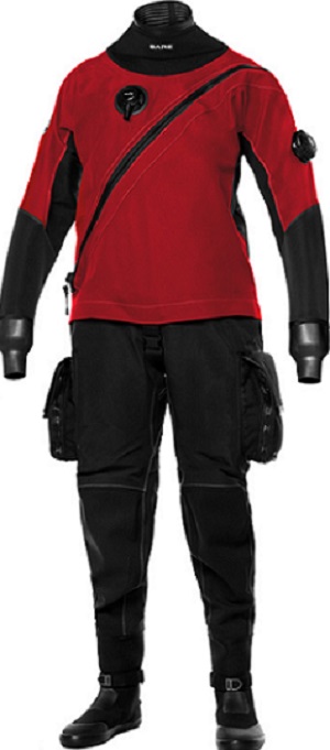Сухой костюм X-Mission Tech Dry Mens красный