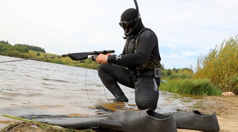 Подготовка подводного ружья к охоте