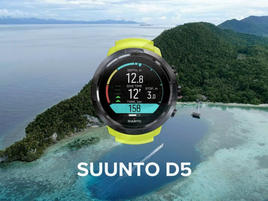 Новый декомпрессиметр Suunto D5 уже в продаже!