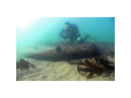 Дайверы во второй раз нашли затонувший корабль XVII века